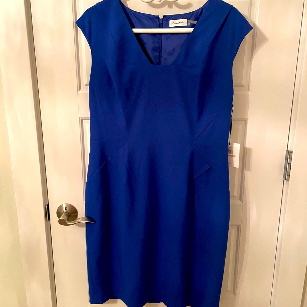 Blue Calvin Klein Dress